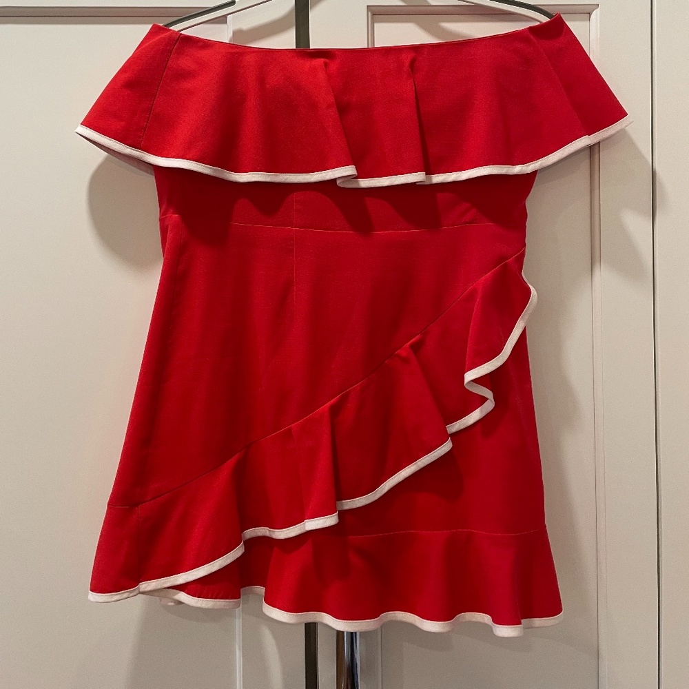 Tularosa Red Carrie Romper
